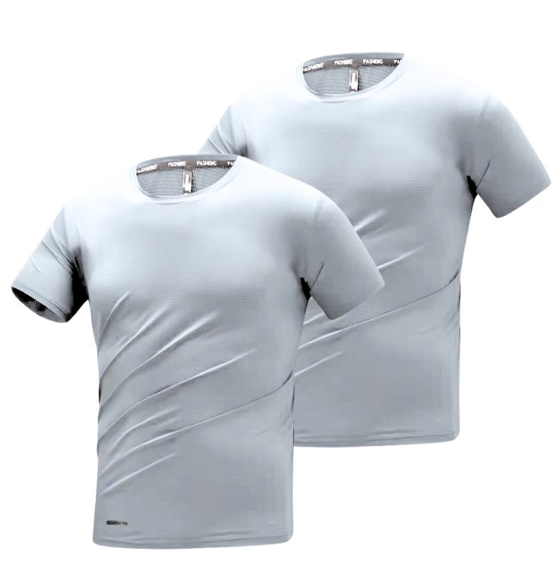 The BambooFit Tee — 2-Pack White