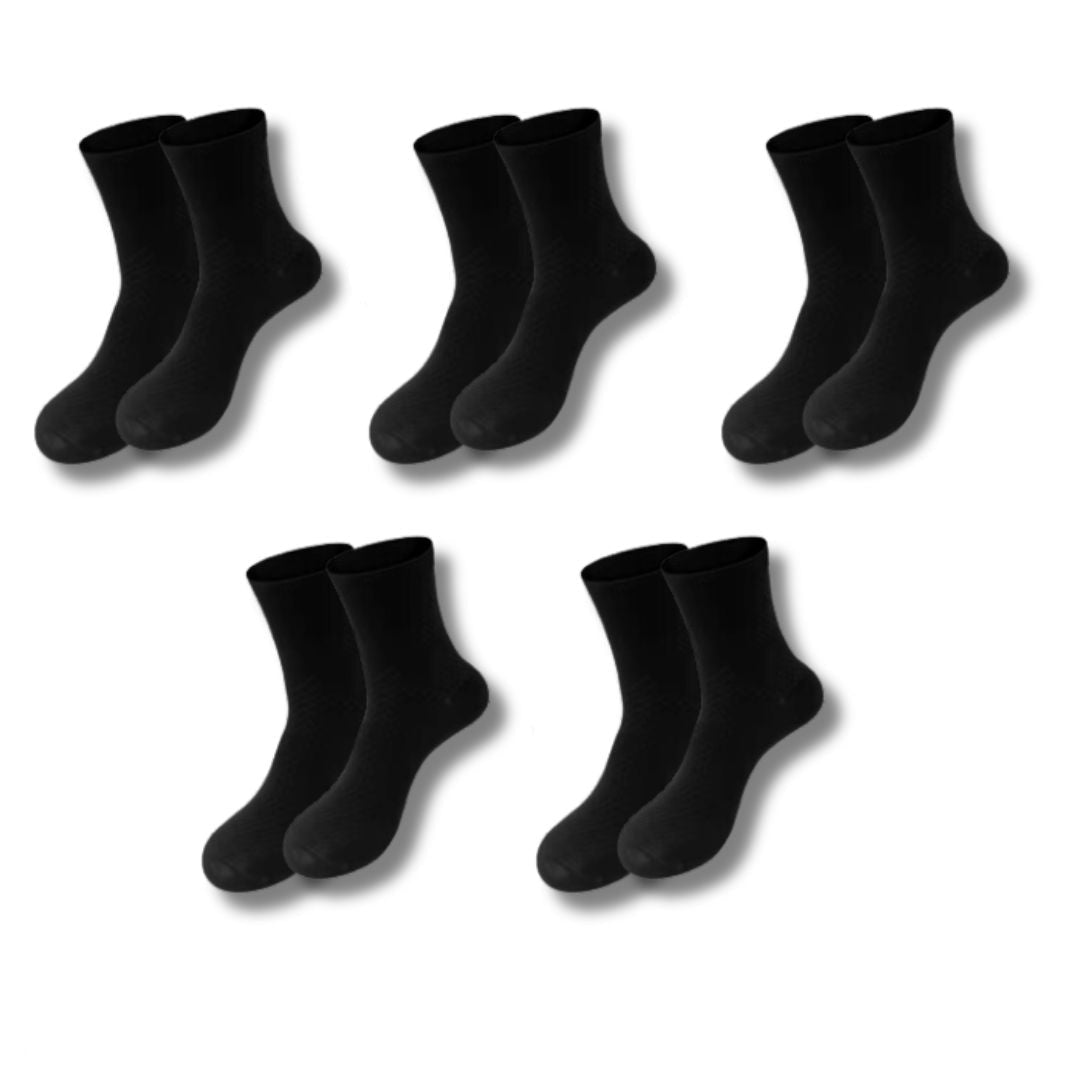 Anti-Odor Crew Socks – Pack of 5