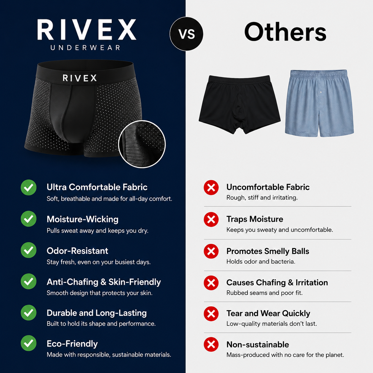 Der DryFit Boxer — BambooFlex™